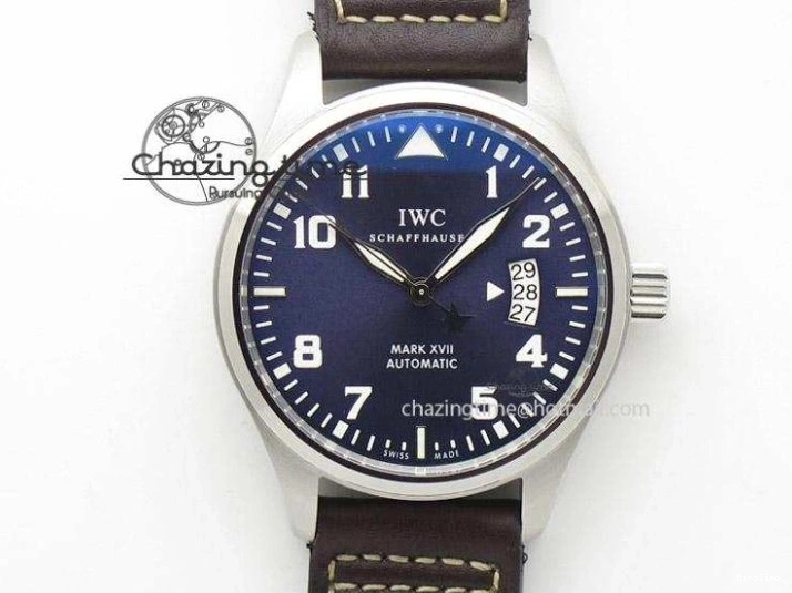 MIROTIME 0122 Practical Calatrava 5524 Pilot Travel Time SS GRF Blue Dial on Black Leather Strap A324 V 7107